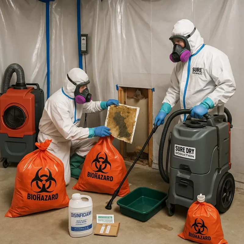 Contaminated Water Handling Protocols process in Galliano, LA