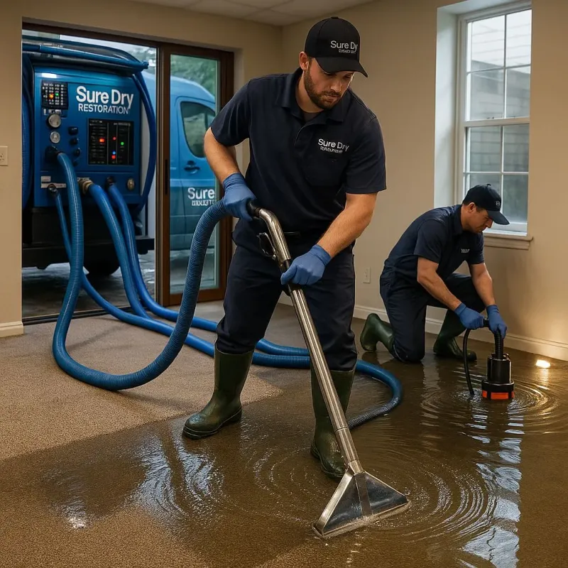 Water Extraction and Removal process in Galliano, LA